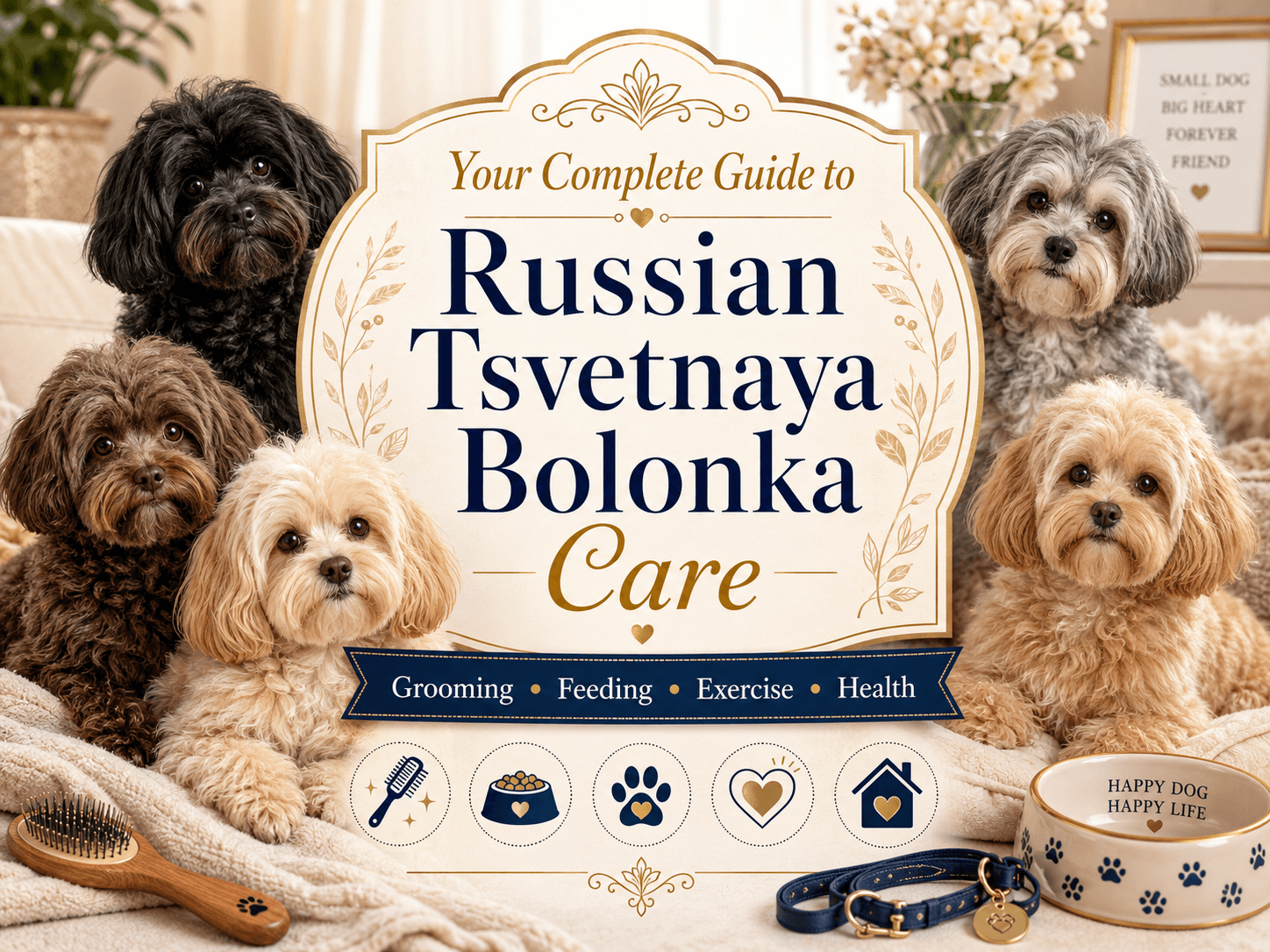 Your Complete Guide to Russian Tsvetnaya Bolonka Care